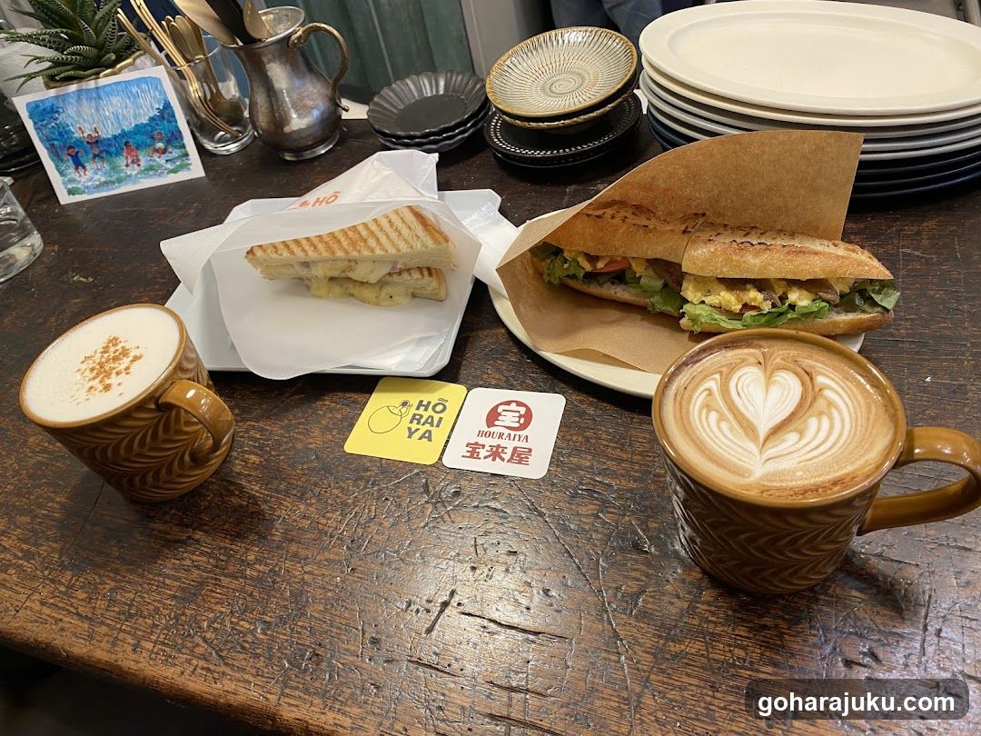 Breakfast Spread at a Cafe