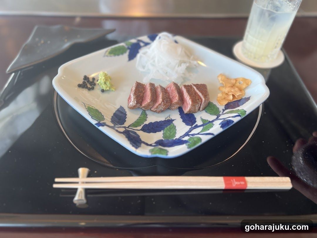 Sashimi Platter with Garnishes