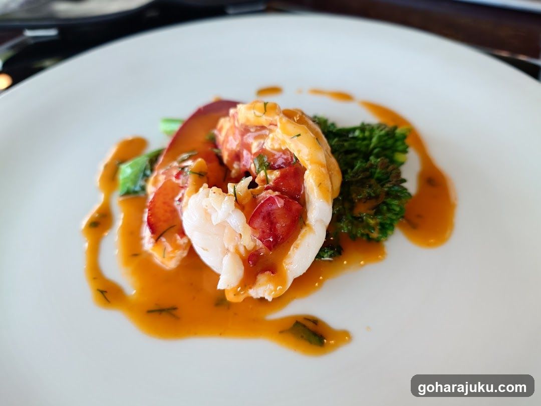 Stuffed Shrimp with Broccoli and Sauce