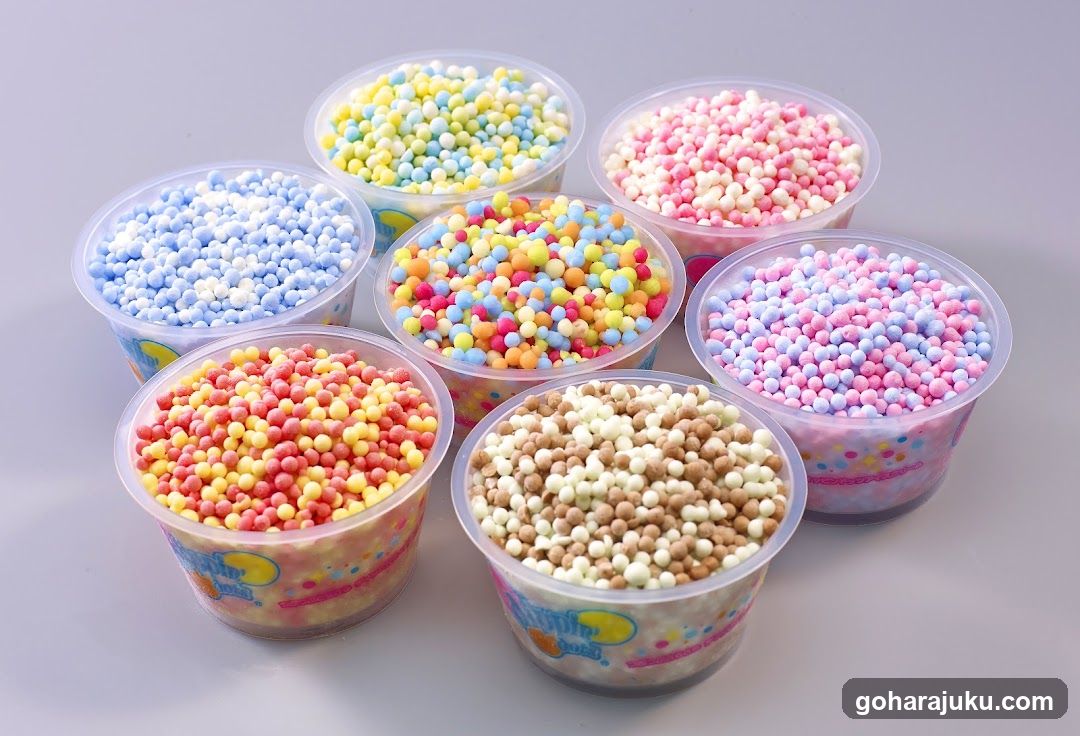 Colorful Spherical Candy Cups