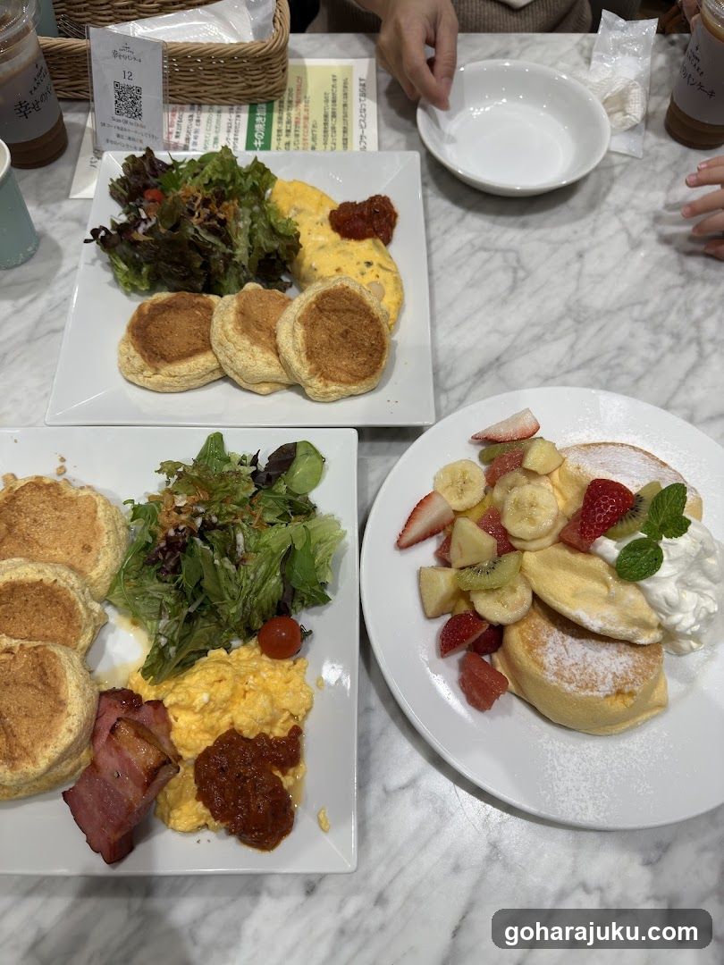 A Happy Pancake Omotesando