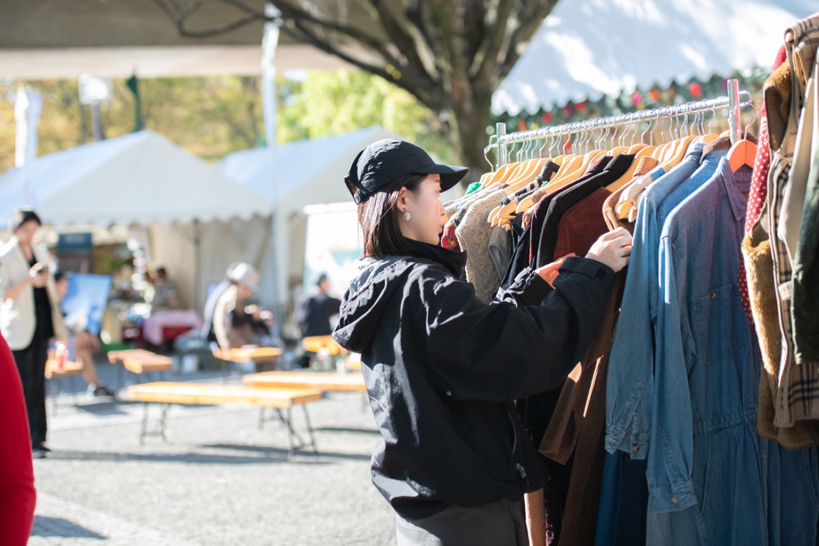 Craft stall at Earth Garden Autumn, Yoyogi Park