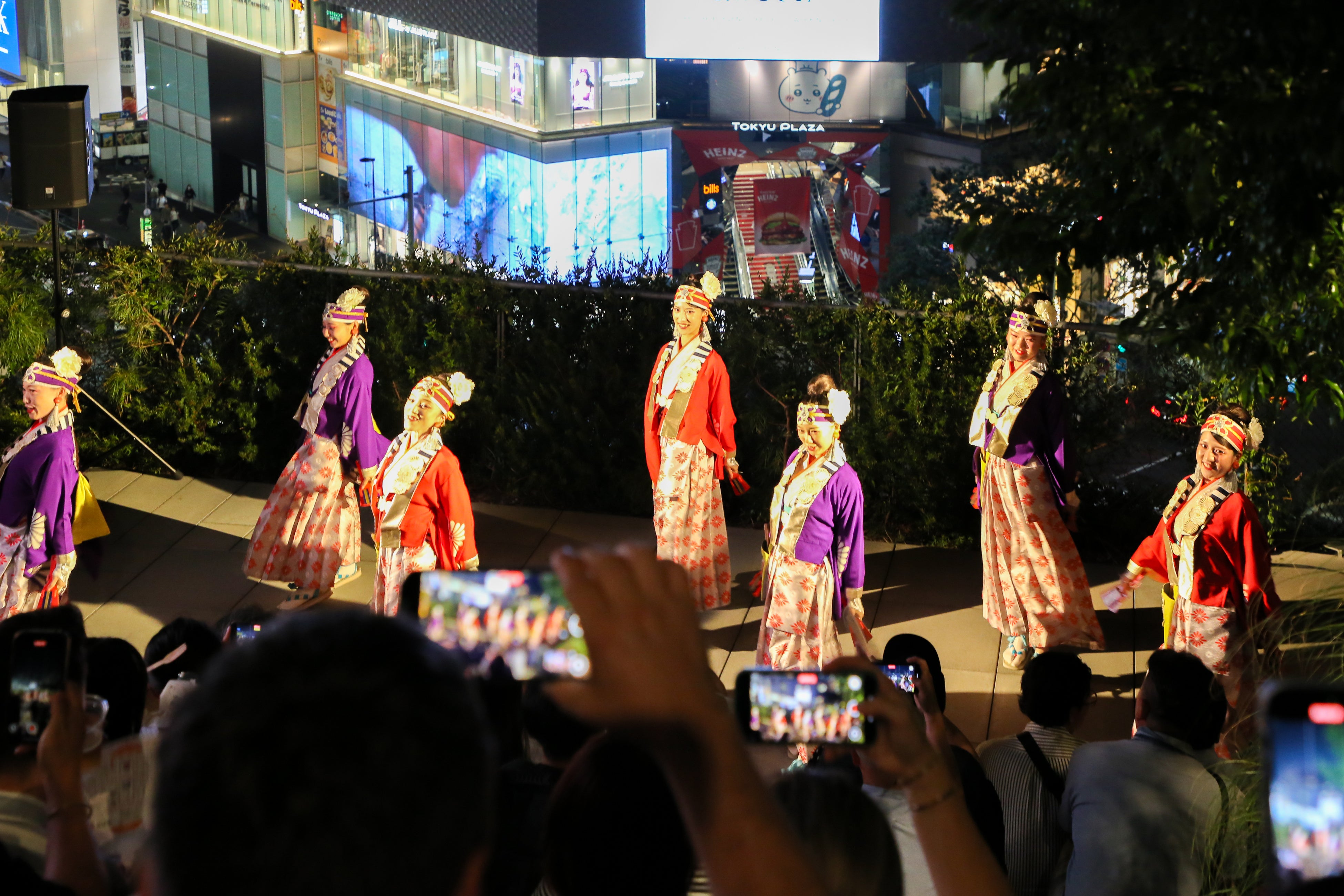 Yosakoi rooftop dance at HARAKADO