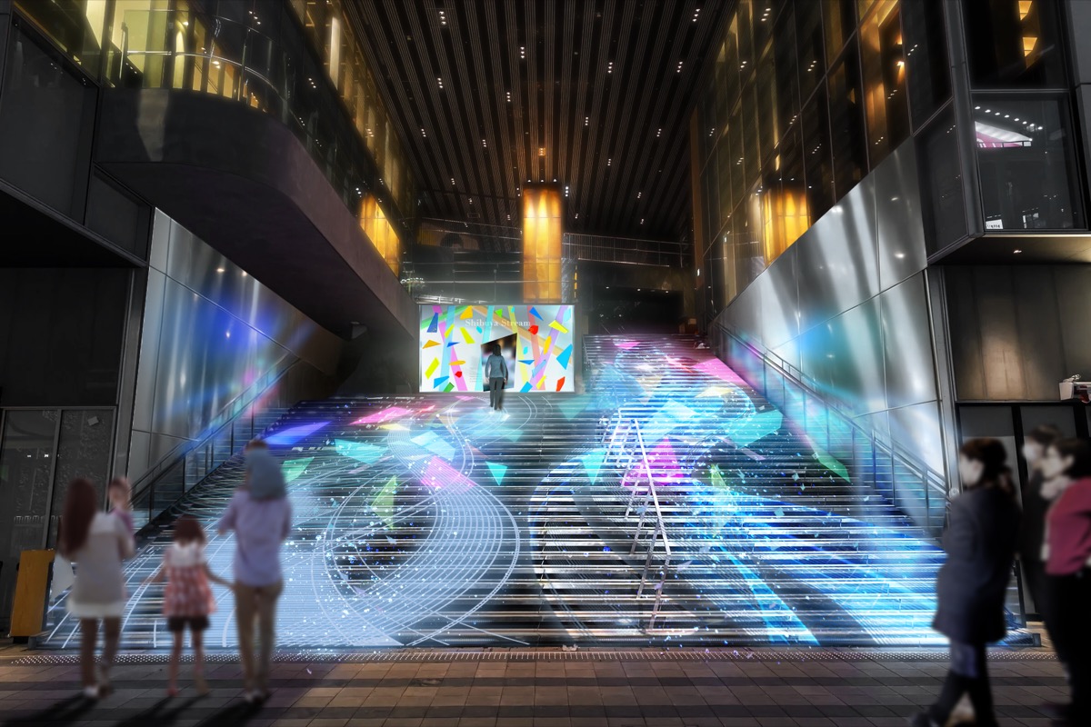 SHIBUYA STREAM Winter Illumination